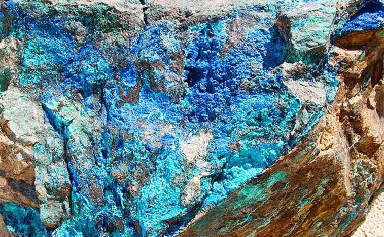 Copper, Diamond, Tin, and Cobalt