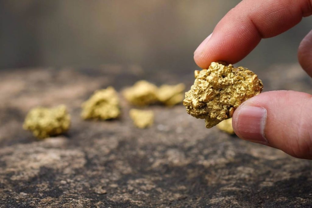 Gold Market in Congo