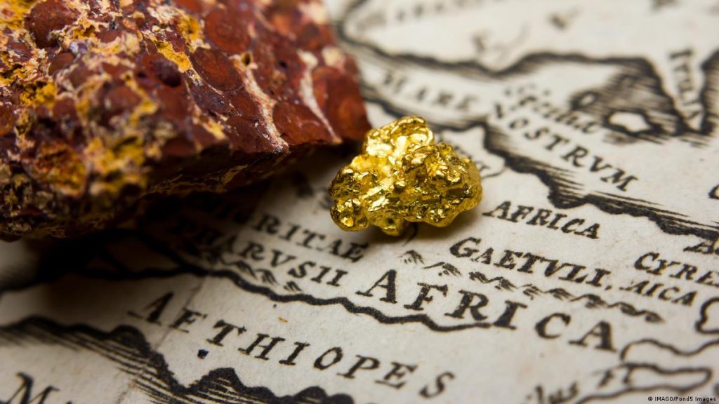Gold trading in Africa